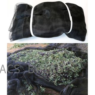 Manto Aceitunas Recolección - 80 g/m² - Negro - 7x14 m