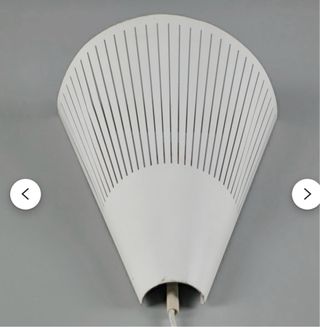 Lámpara de pared metal blanco IKEA