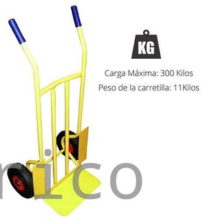 Carretilla Almacén Rueda Neumática 300 Kg