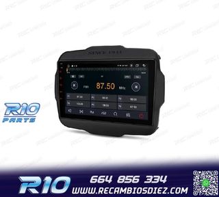 RADIO GPS ANDROID 14 PARA JEEP RENEGADE 15-20