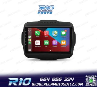 RADIO GPS ANDROID 14 PARA JEEP RENEGADE 15-20