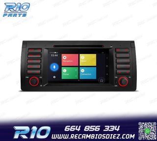 RADIO GPS ANDROID 12 QUAD CORE BMW X5 E53 99-06