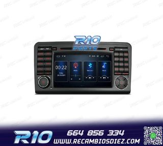 RADIO GPS ANDROID 12 MERCEDES ML W164 GL X164 05-12