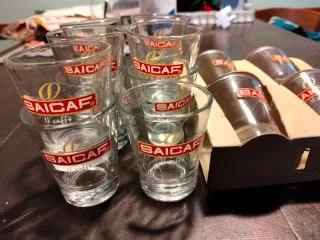 Tazzine da caffè Saicaf - Set 15 pezzi