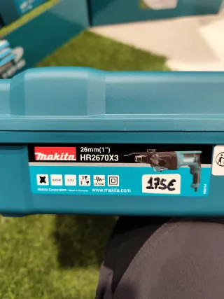 Taladro percutor Makita SDS + maletín