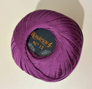 6 ovillos perlé Rosarios4