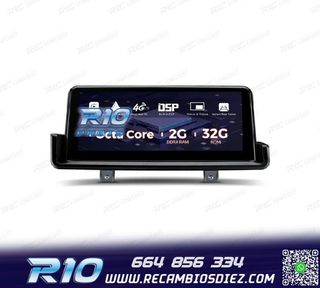 RADIO GPS ANDROID 14 BMW E90 E91 E92 E93 08-12 SIN PANTALLA