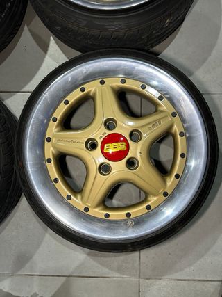 Jantes BBS Pininfarina Douradas