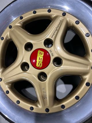 Jantes BBS Pininfarina Douradas