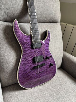 ESP LTD MH-1000 NT Purple Guitarra Eléctrica