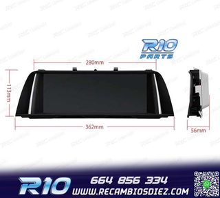 RADIO GPS ANDROID 12 BMW F10 F11 10-13 CIC