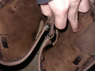 Stivali Harley Davidson Pelle Marrone con zip (37)