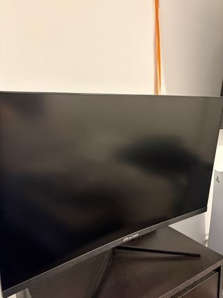 Monitor Curvo PcCom Negro