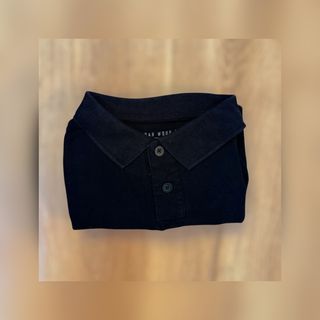 Polo básico hombre color negro talla L