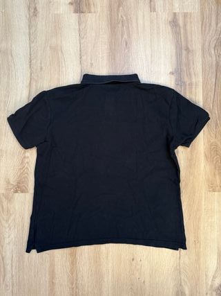 Polo básico hombre color negro talla L