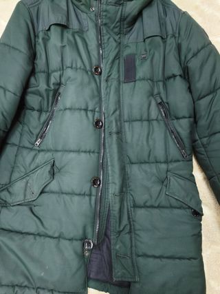 Chubasquero G-Star RAW verde hombre