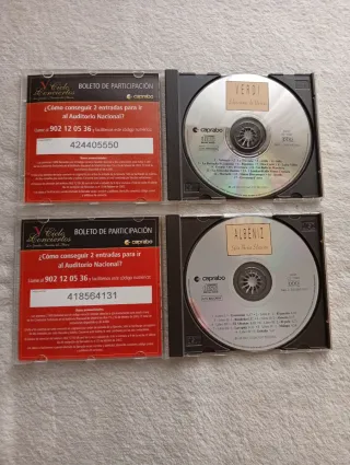 2 CD Musica Classica: Verdi e Albéniz