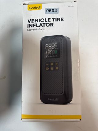 Lamicall Bicycle Pump, Portable Air Compressor – [