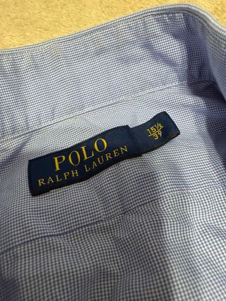 Camisa Oxford Polo Ralph Lauren Azul Claro talla M