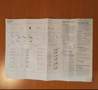 Organizer cucina/bagno da parete o porta, bianco