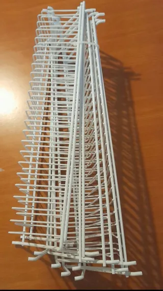 Organizer cucina/bagno da parete o porta, bianco