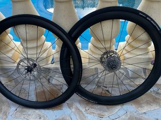 Ruedas carbono perfil 40 Novatec