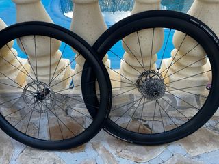 Ruedas carbono perfil 40 Novatec