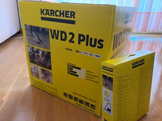 Aspiradora Kärcher WD 2 Plus + 4 bolsas (NUEVO)