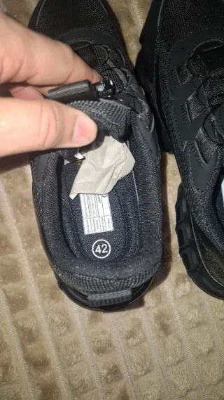 Zapatos Negros Deportivos