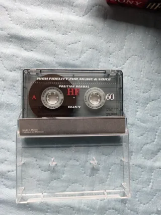 Cintas de Cassette Sony HF 60 (Pack 3)