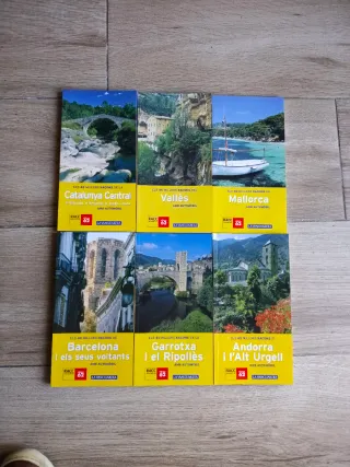 LIBROS PARCS NATURALS lote de 12