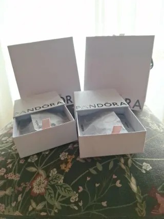 2 Cajas Joyero Pandora Pulsera