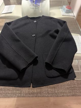 Abrigo Zara Lana Negro