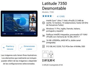 Dell Latitude 7350 Convertible Ultra 7