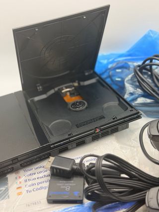 PlayStation 2 Slim Sony Negra