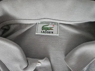 Camiseta Polo Lacoste Hombre Gris M