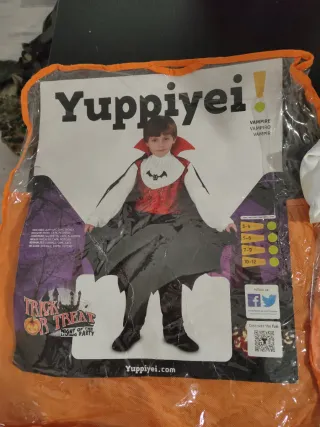 Disfraz Vampiro Yuppiyei 3-4 años