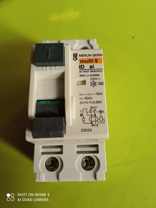 Diferencial Superinmunizado 40A 30mA 2P