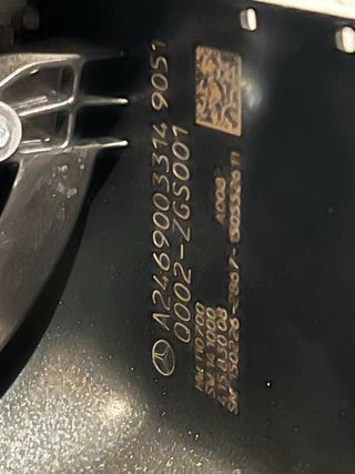 Palanca limpiaparabrisas Mercedes A, C, GLA