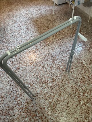 Bañera bebé con patas plegables