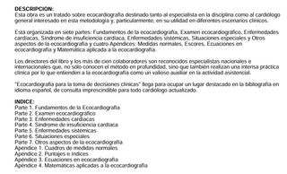 Ecocardiografía para la Toma de Decisiones Clín...