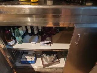 Mueble de acero inoxidable 150x60x 104