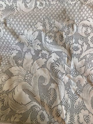 Colcha antigua encaje rosa 90