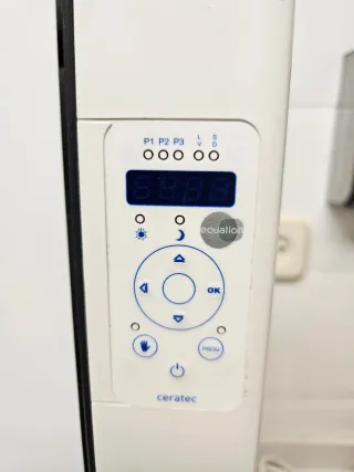 Radiador cerámico Equation bajo consumo