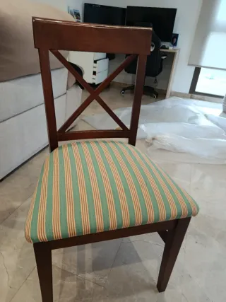 Mesa redonda forja cristal 1,20m