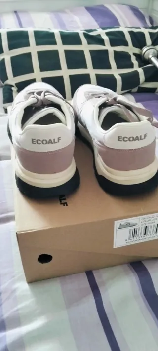 Zapatillas deportivas rosa y blanco Talla 39