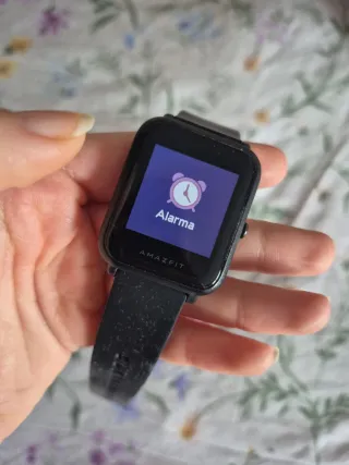 Reloj Inteligente Amazfit Bip Negro + cargador