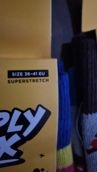 Calzini Simply Sox Taglia 36/41 Superstretch