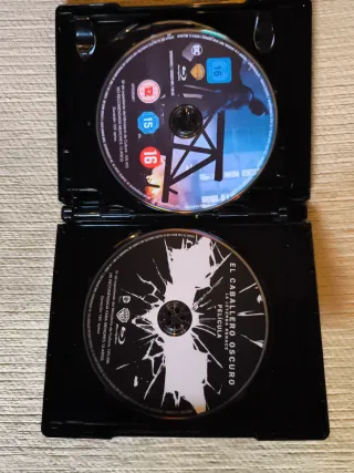 Trilogía El Caballero Oscuro + The Batman Blu-Ray