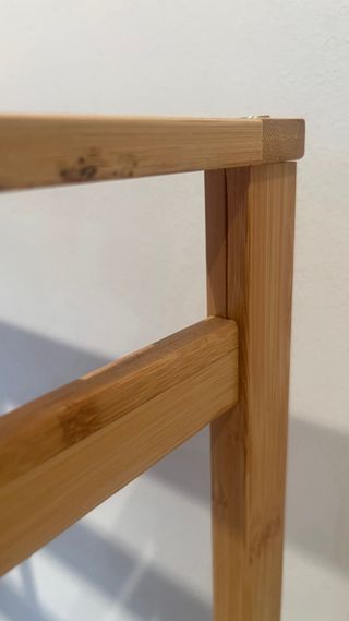 Estantería bambú con colgador